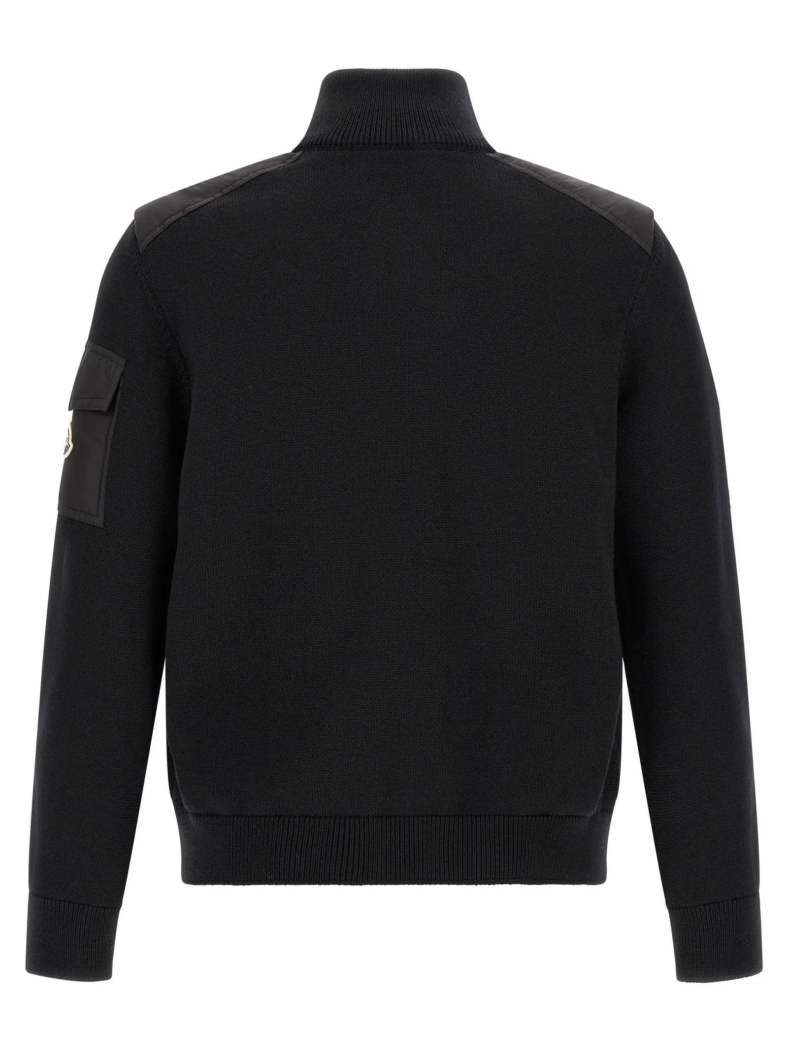 Moncler Black Polyamide Cardigan