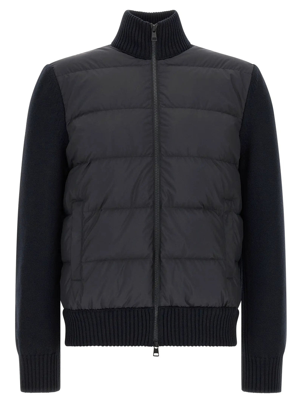 Moncler Blue Polyester Cardigan