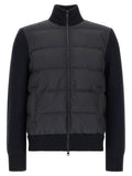Moncler Blue Polyester Cardigan