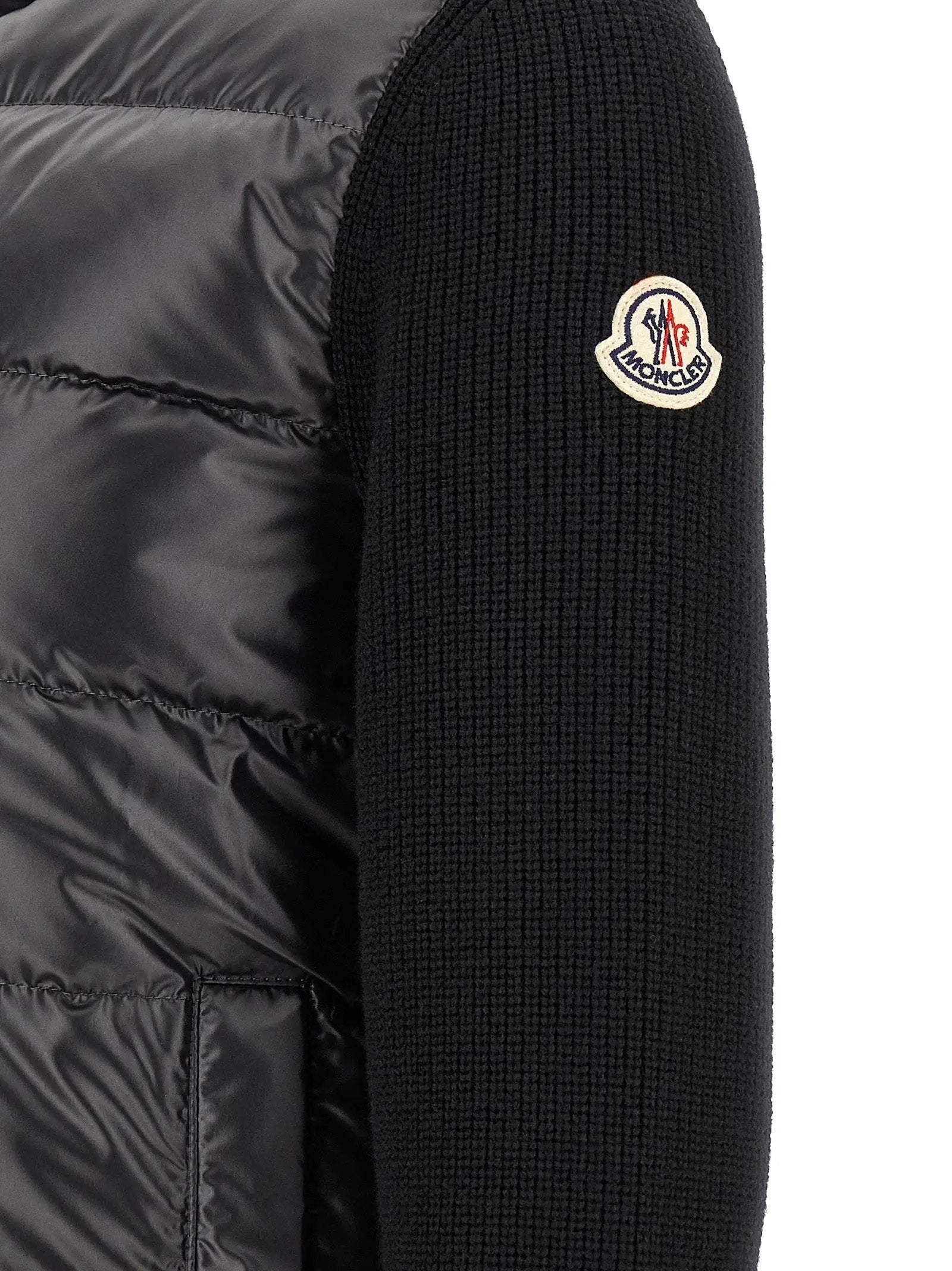 Moncler Black Polyester Cardigan