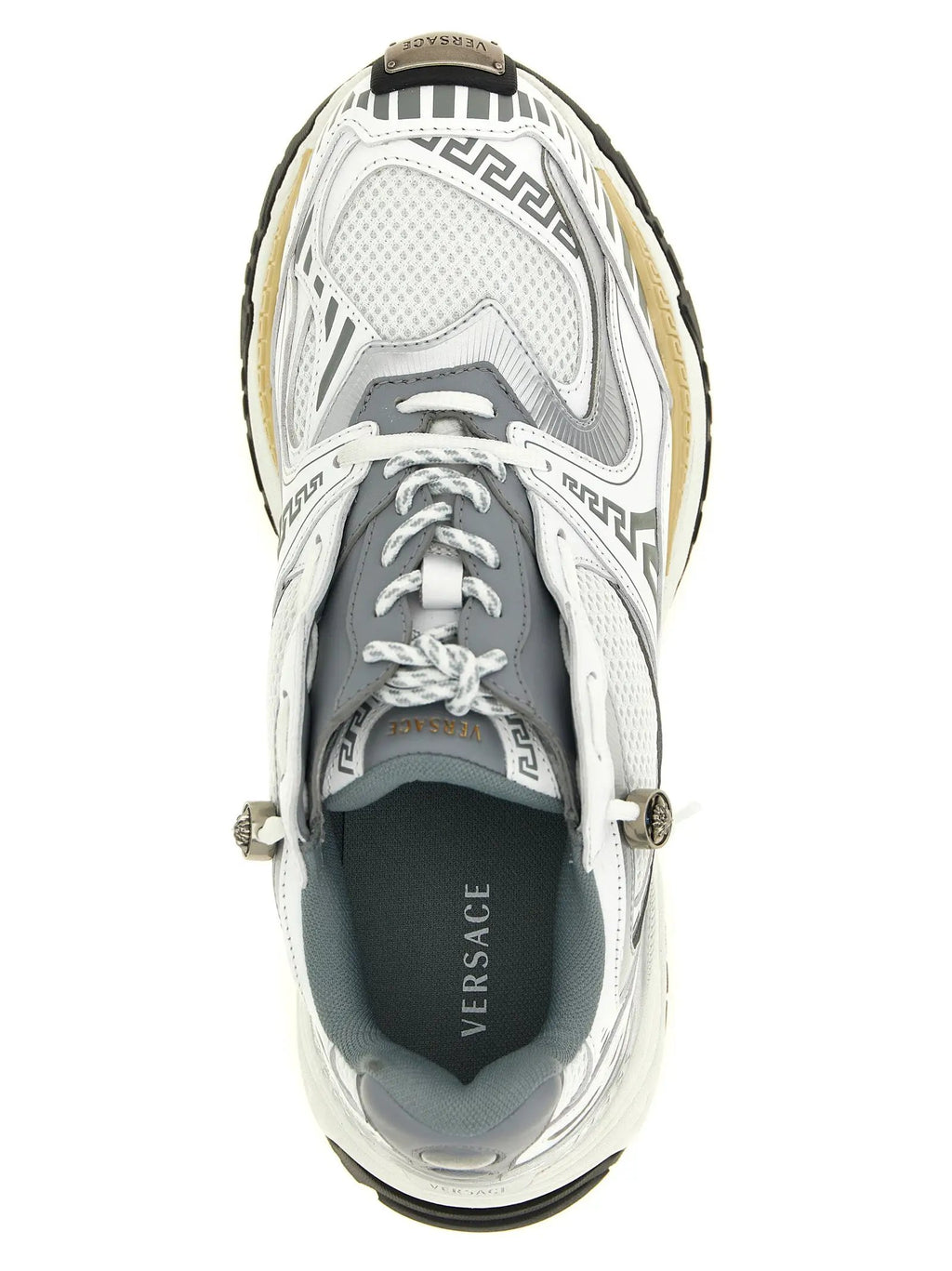 Versace Multicolor Calfskin Chunky Sneakers