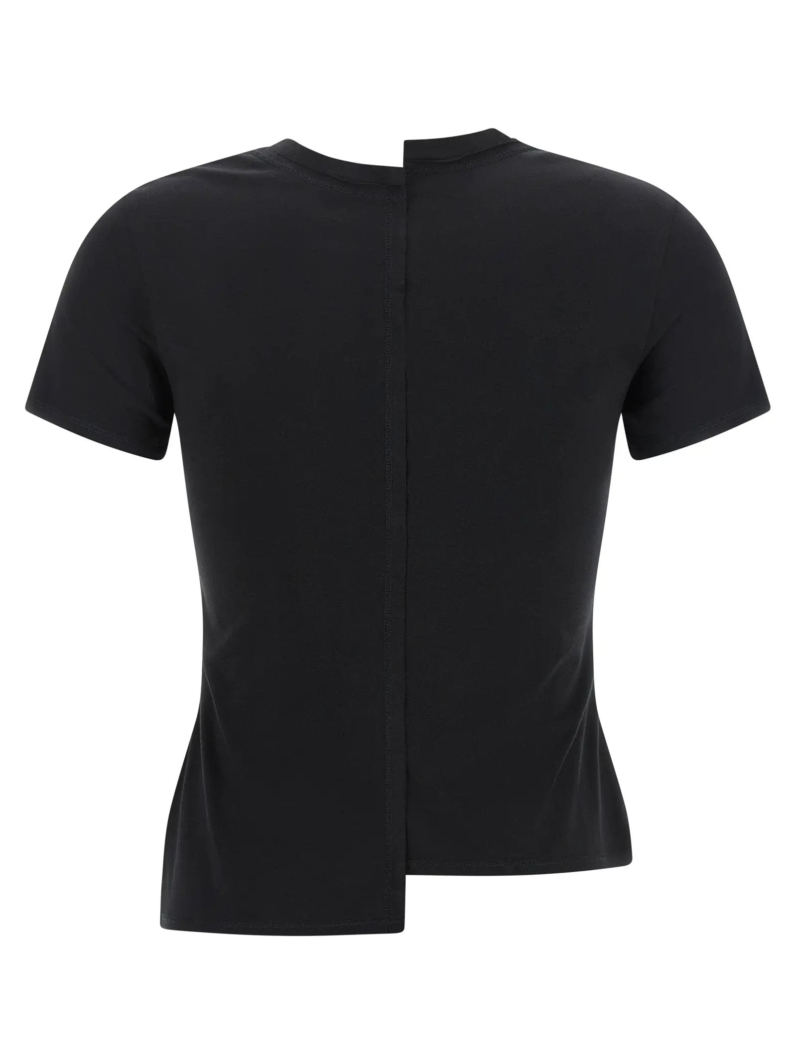 Y-3 Black Cotton T-Shirt