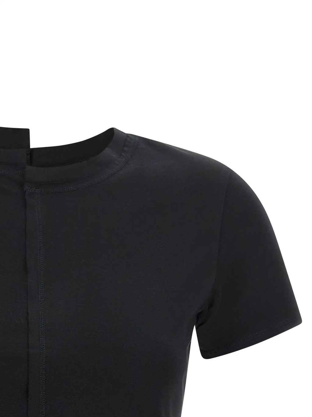 Y-3 Black Cotton T-Shirt