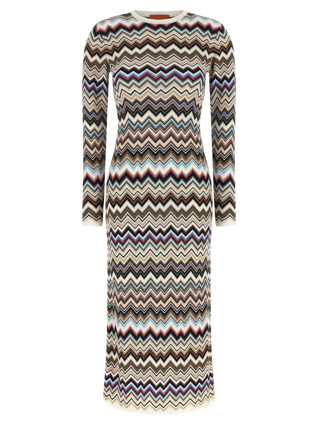 Missoni Multicolor Viscose Midi Dress