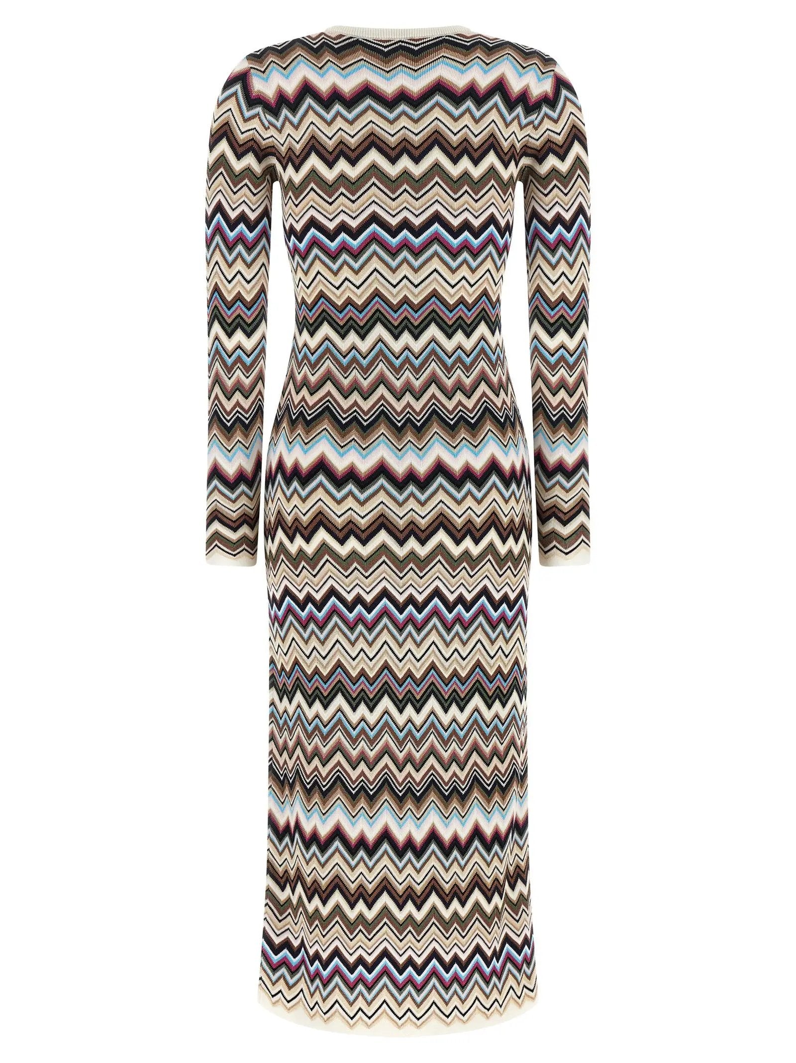 Missoni Multicolor Viscose Midi Dress