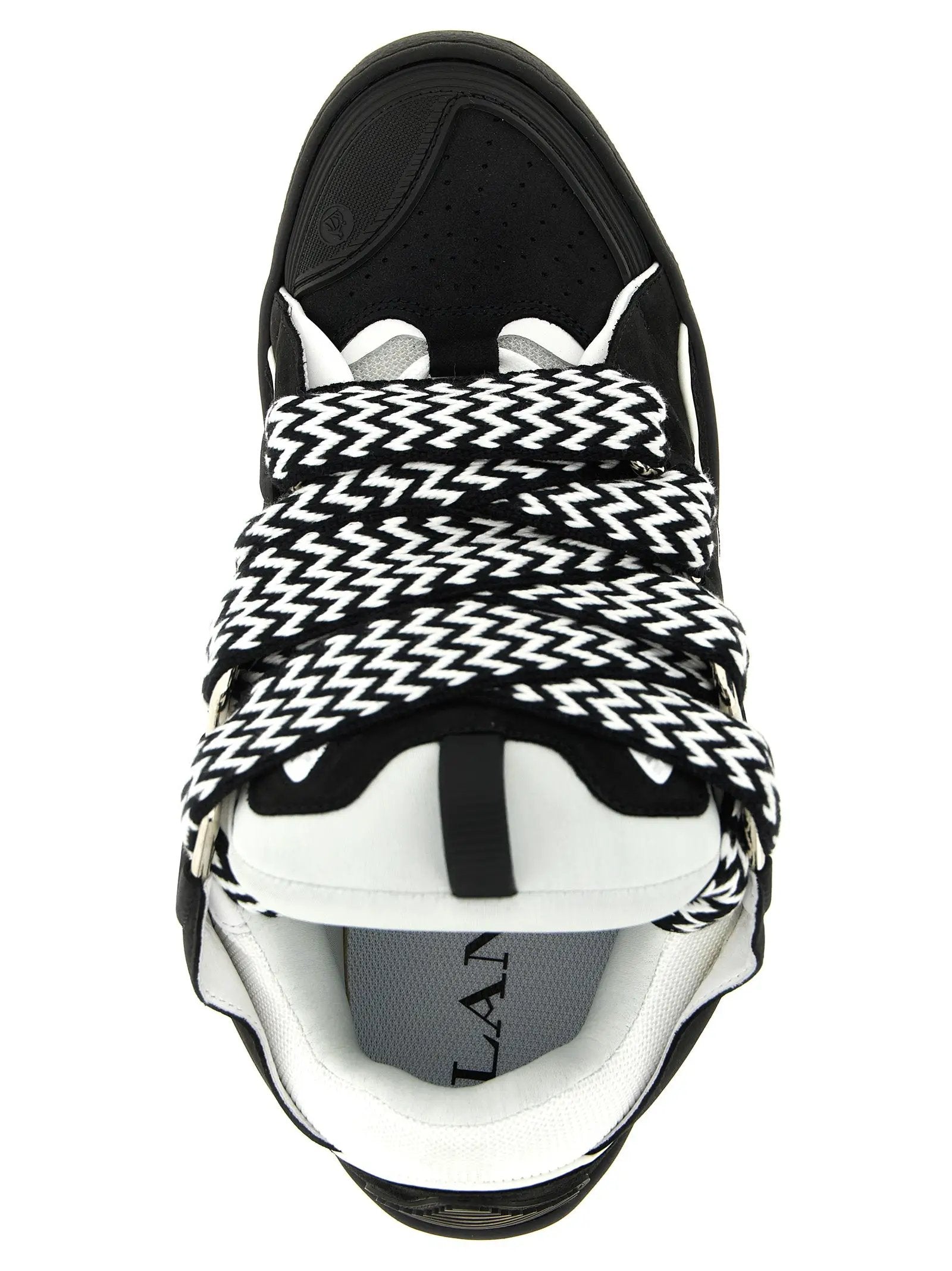 Lanvin Lanvin Bicolor Calfskin Chunky Sneakers