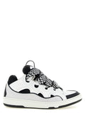 Lanvin Bicolor Calfskin Chunky Sneakers