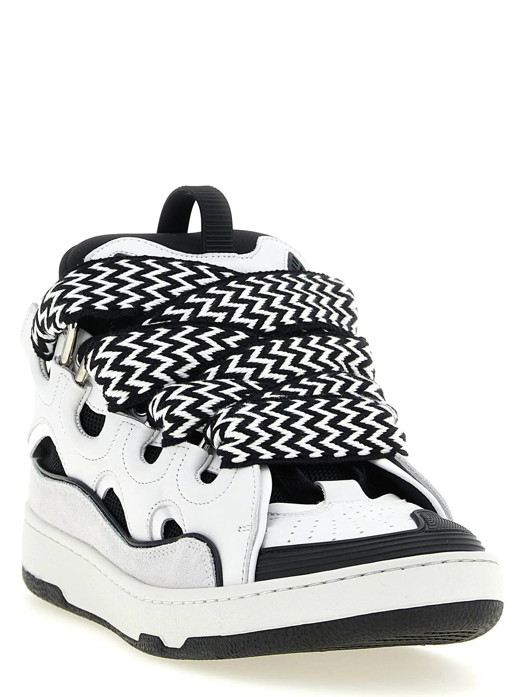 Lanvin Bicolor Calfskin Chunky Sneakers