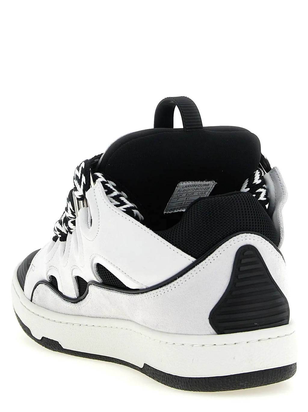 Lanvin Bicolor Calfskin Chunky Sneakers