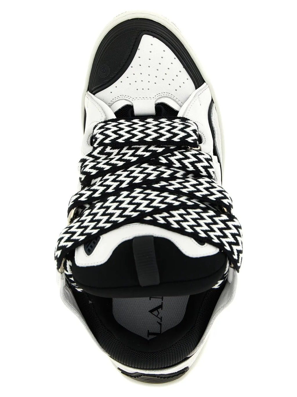 Lanvin Bicolor Calfskin Chunky Sneakers