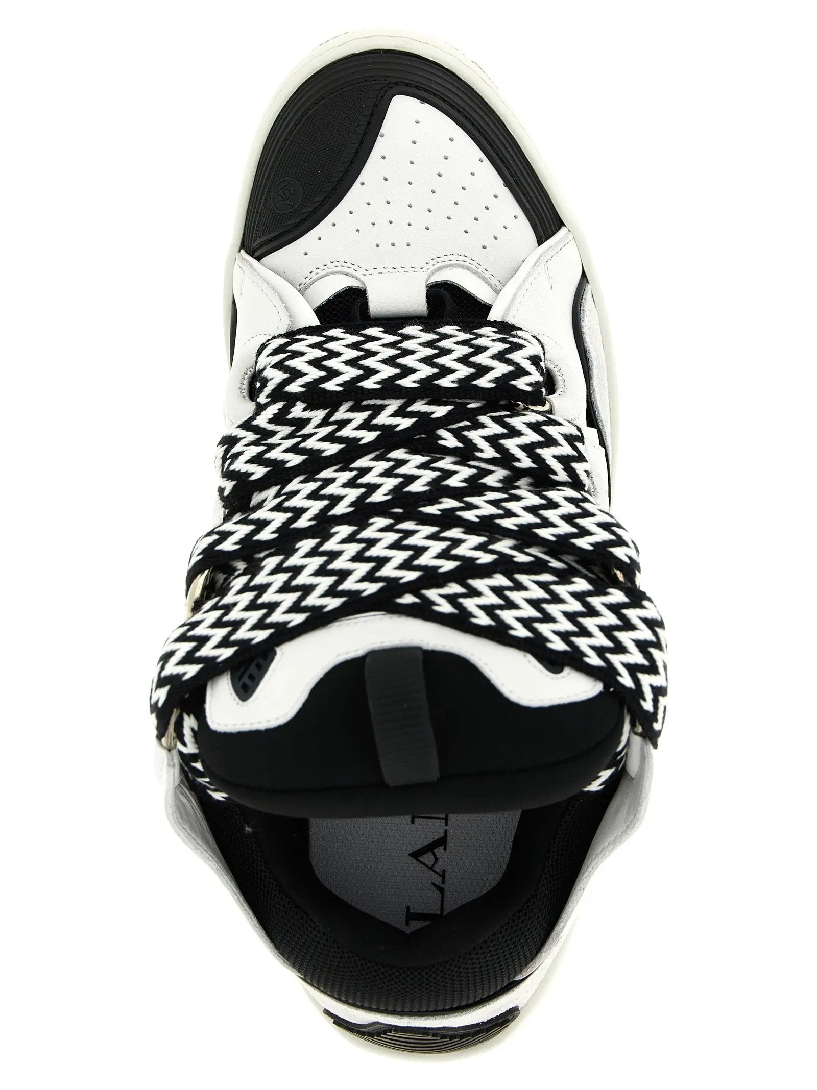 Lanvin Bicolor Calfskin Chunky Sneakers