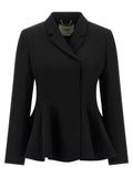 Fendi Black Virgin Wool Blazer
