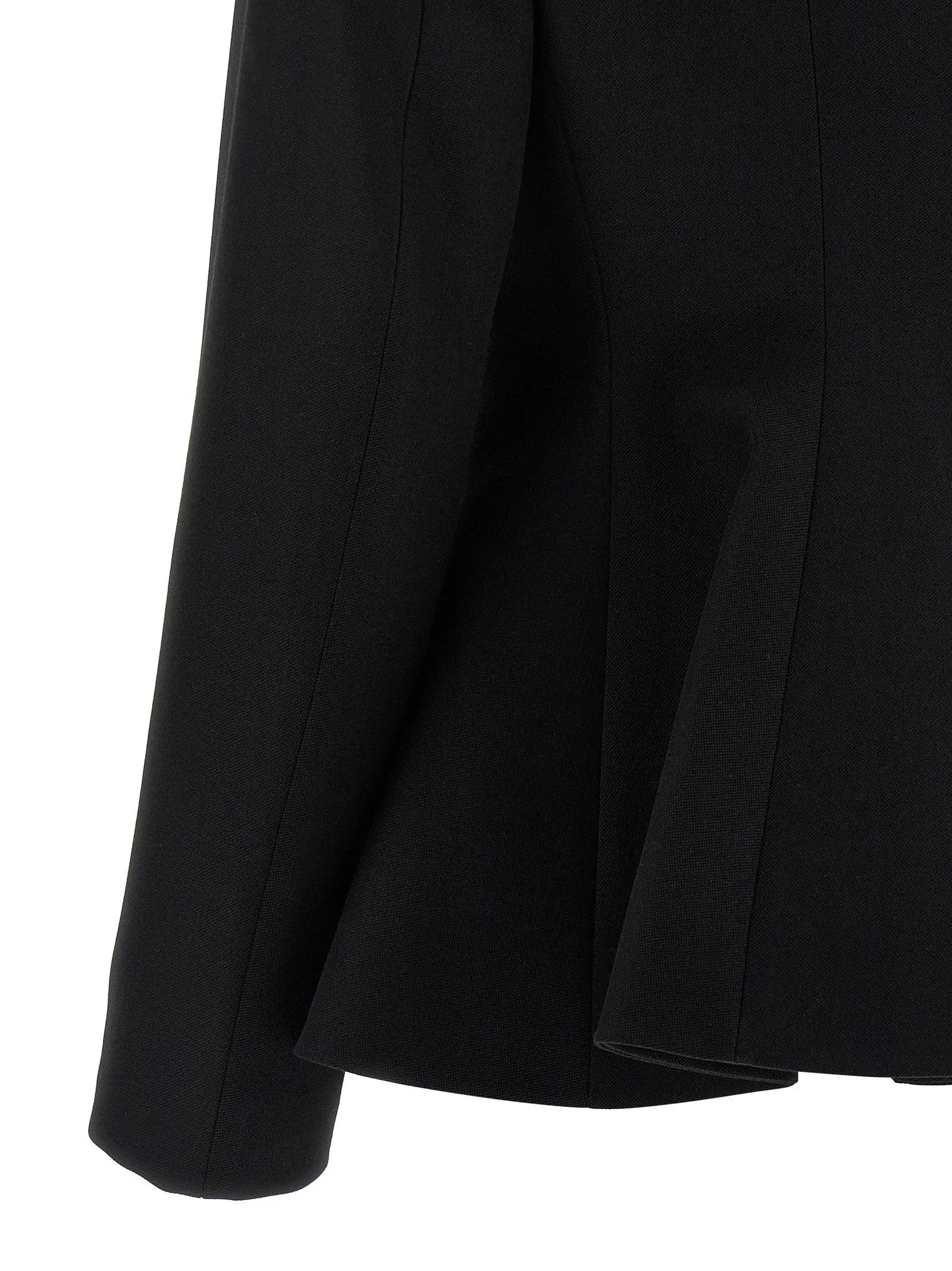 Fendi Black Virgin Wool Blazer