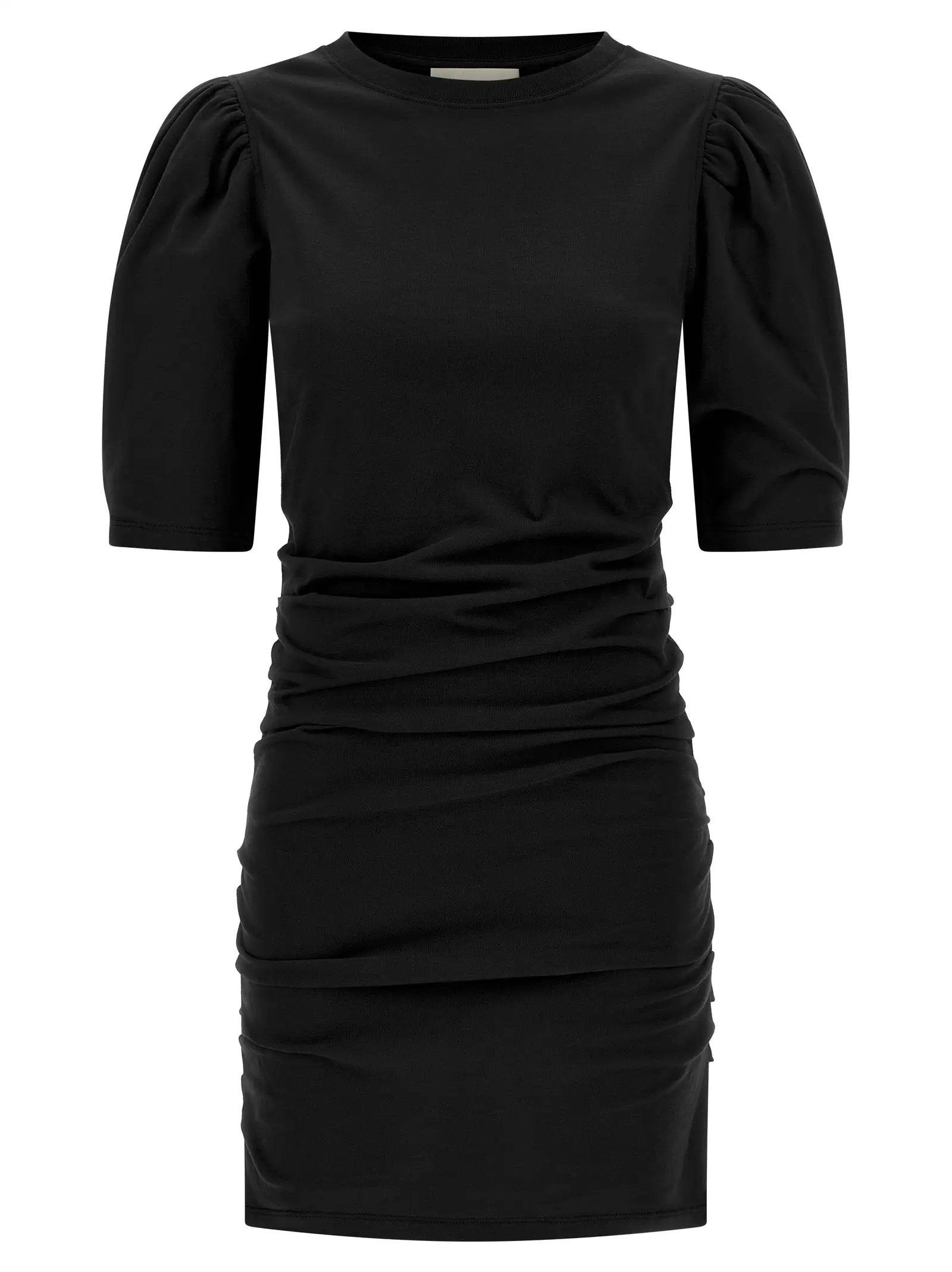 Isabel Marant Black Cotton Short Dress