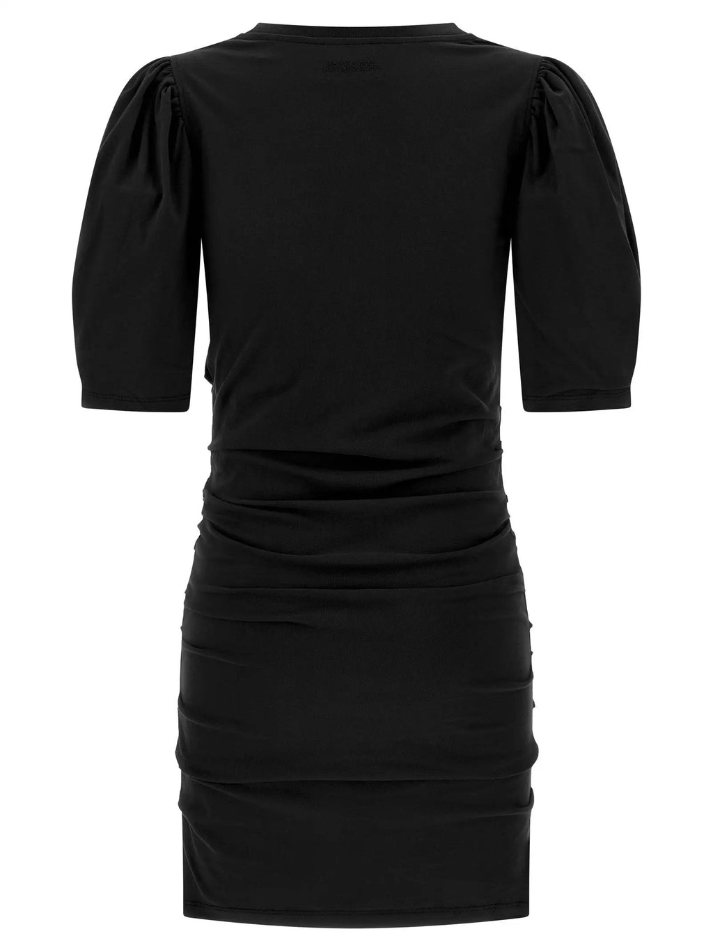 Isabel Marant Black Cotton Short Dress