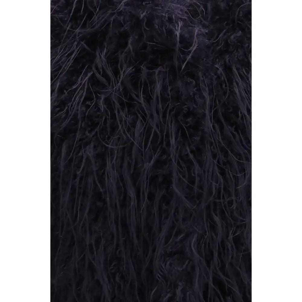 Forte_Forte Forte_Forte Blue Polyester Sleeveless Jacket