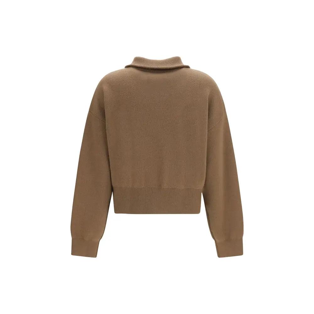 Extreme Cashmere Extreme Cashmere Brown Cashmere Sweatshirt