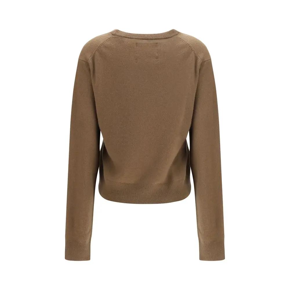 Extreme Cashmere Extreme Cashmere Brown Cashmere Sweater