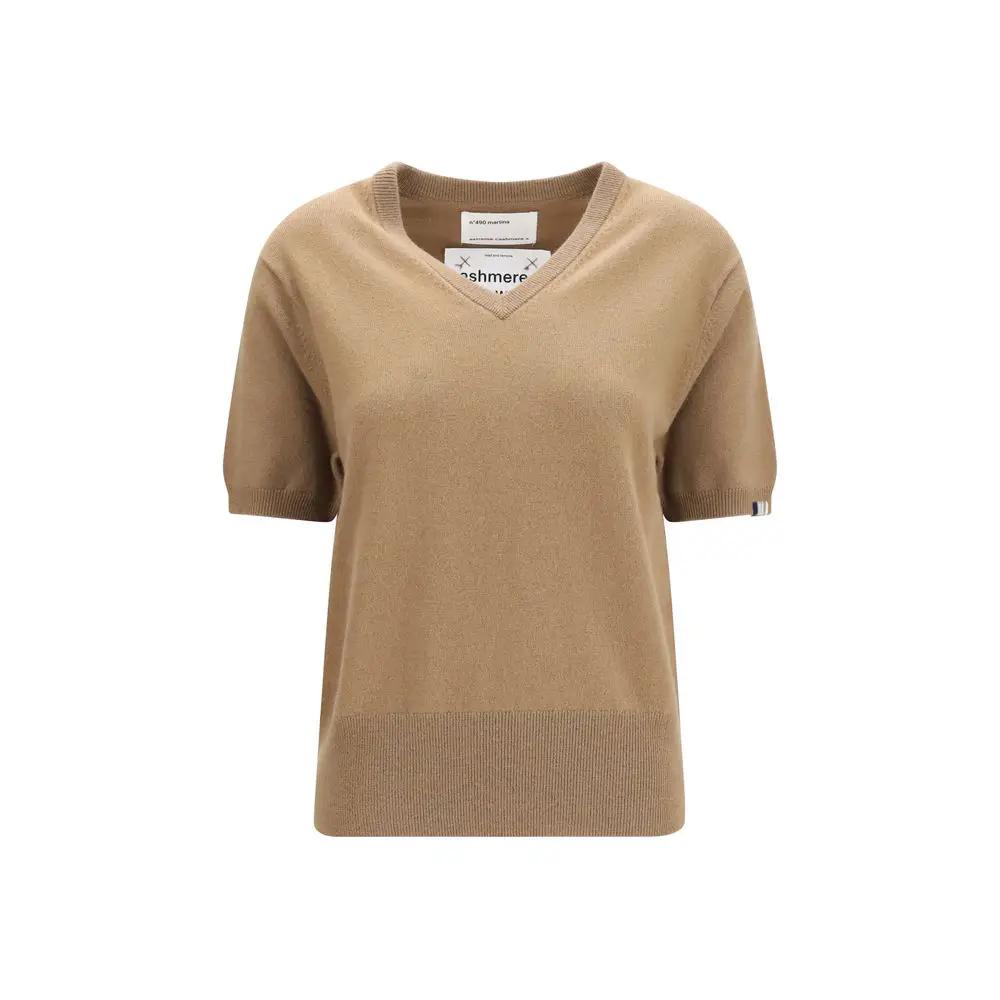 Extreme Cashmere Beige Cashmere Sweater