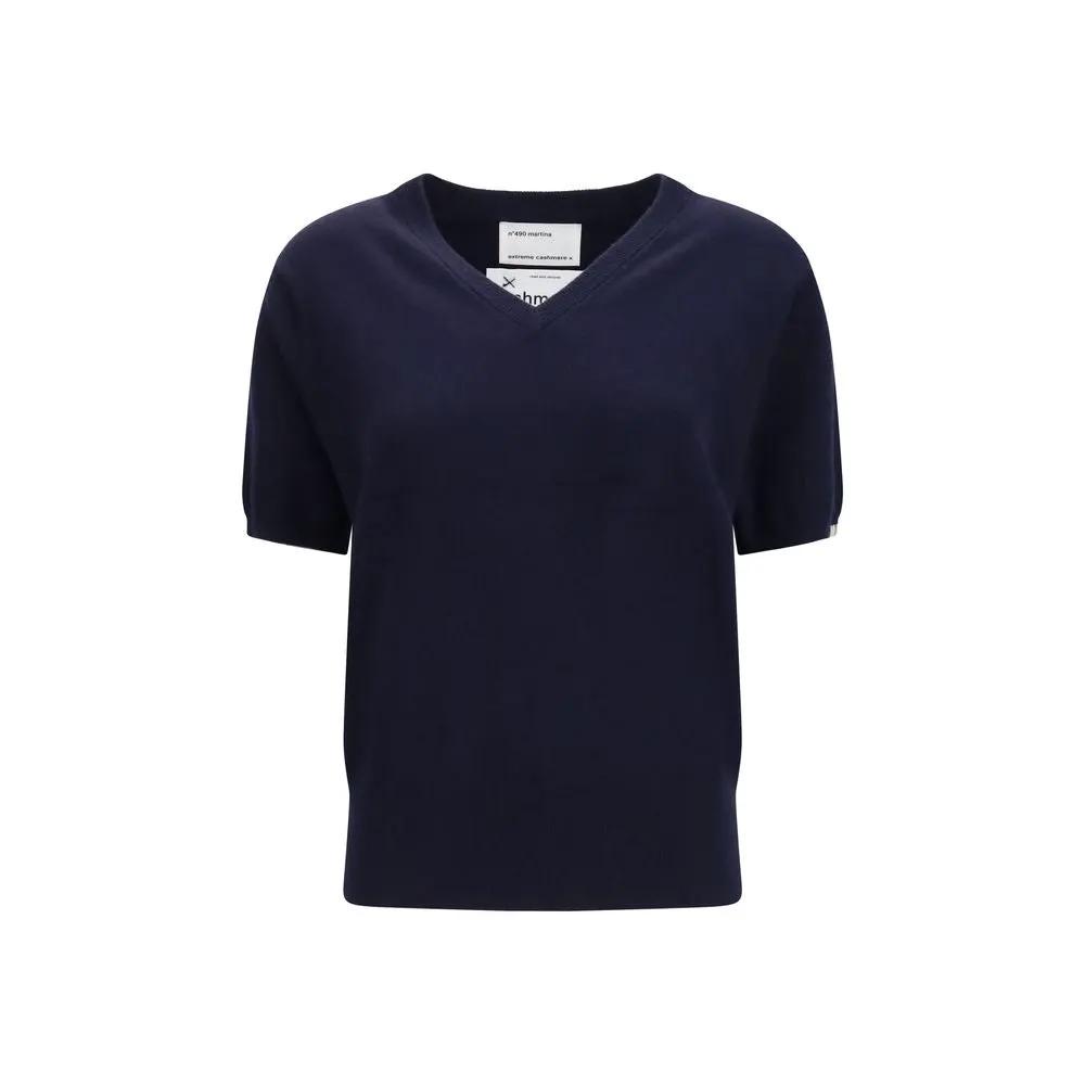 Extreme Cashmere Extreme Cashmere Blue Cashmere Sweater