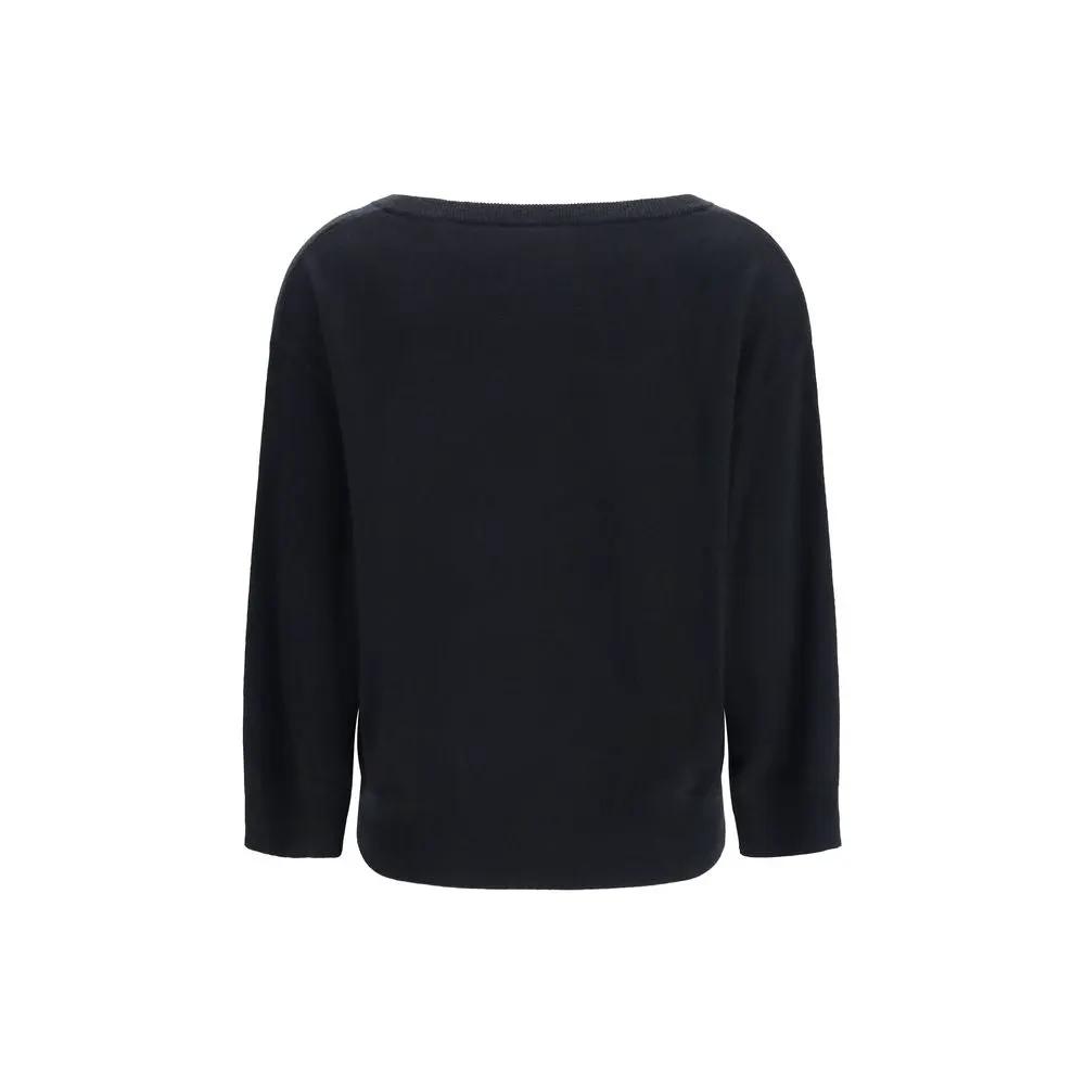 Extreme Cashmere Black Cashmere Sweater
