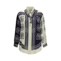 Alemais Blue Silk Shirt