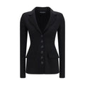 Dolce & Gabbana Black Wool Oves Aries Full-Length Jacket