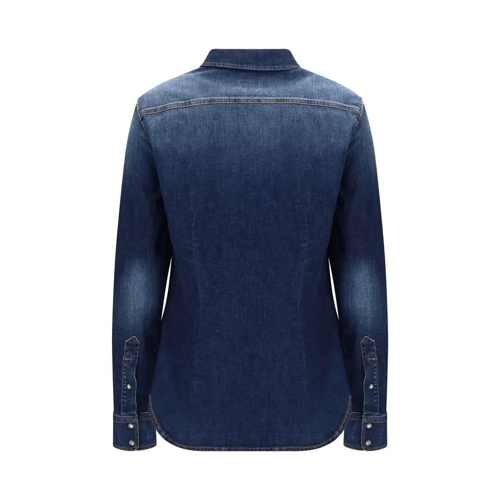 Chemise en jean bleue Jacob Cohen
