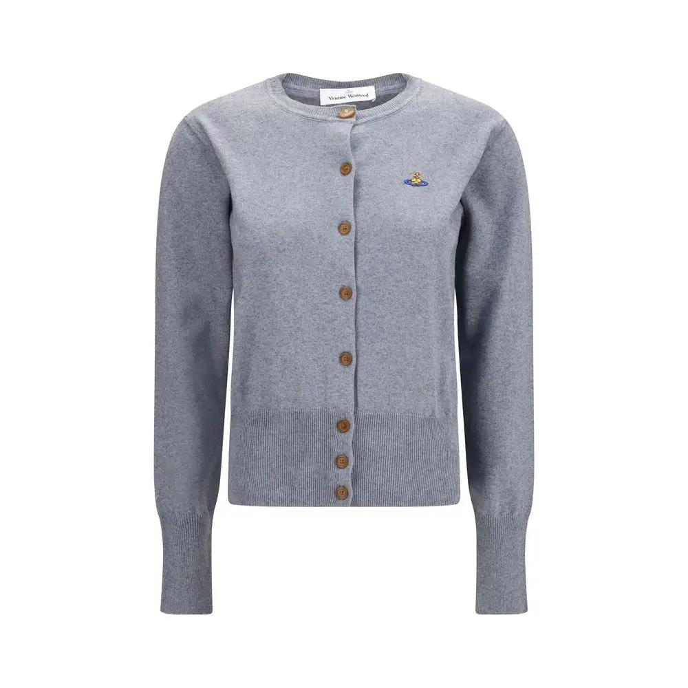 Vivienne Westwood Vivienne Westwood Gray Cotton Cardigan