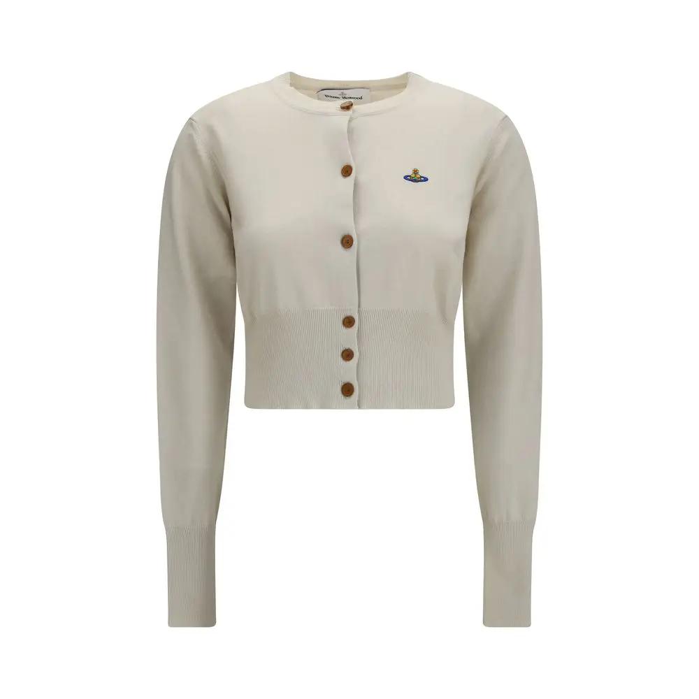 Vivienne Westwood Vivienne Westwood White Cotton Cardigan