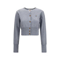Vivienne Westwood Vivienne Westwood Gray Cotton Cardigan
