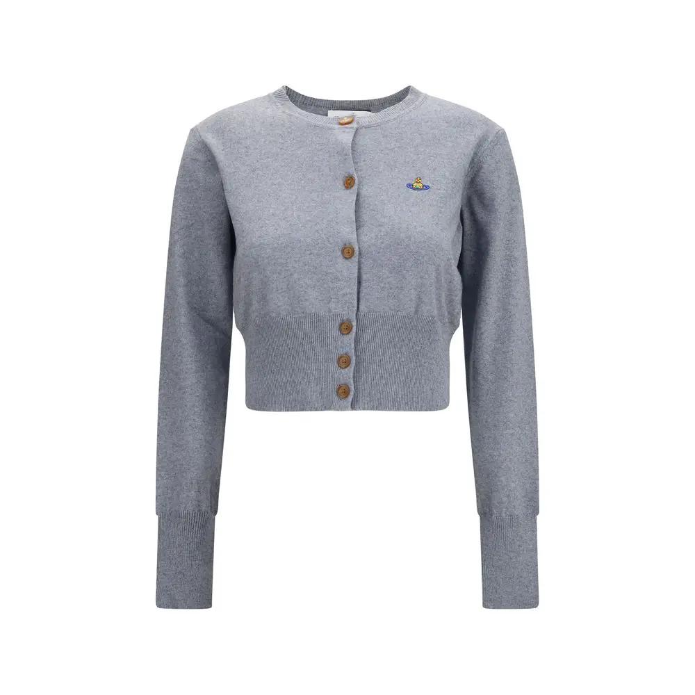 Vivienne Westwood Vivienne Westwood Gray Cotton Cardigan