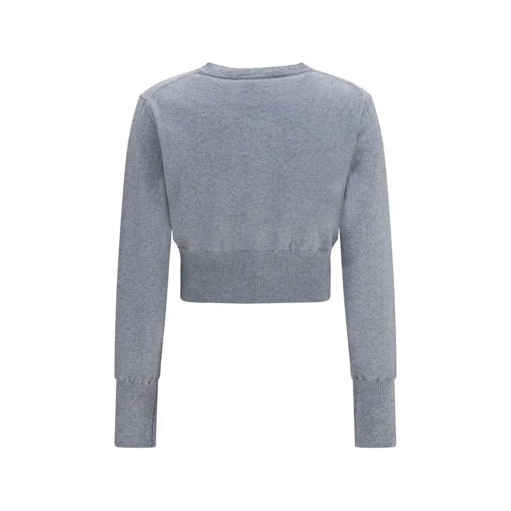Vivienne Westwood Gray Cotton Cardigan