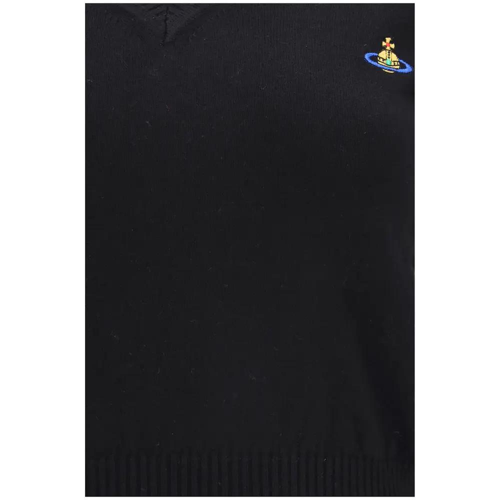 Vivienne Westwood Black Cotton Sweatshirt