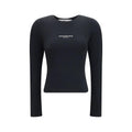 Alexander Wang Alexander Wang Black Cotton Long Sleeve T-Shirt