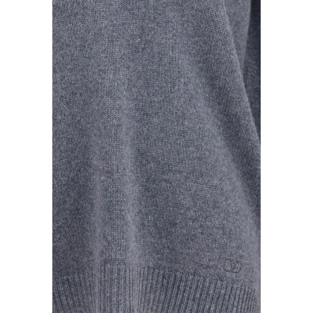 Valentino Garavani Gray Cashmere Sweater