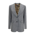 Dolce & Gabbana Gray Wool Oves Aries Blazer