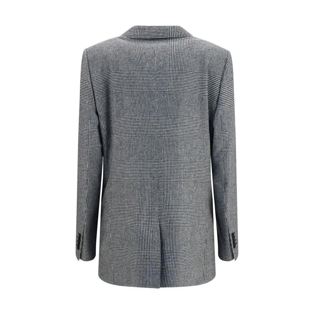 Dolce & Gabbana Gray Wool Oves Aries Blazer