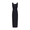 Vivienne Westwood Black Viscose Casual Dress