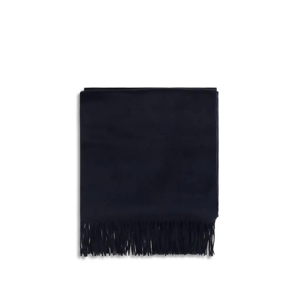 Max Mara Max Mara Blue Cashmere Scarf