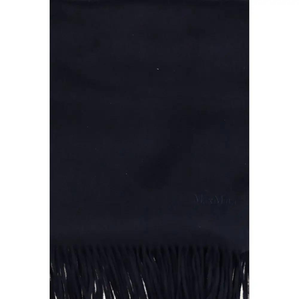 Max Mara Blue Cashmere Scarf