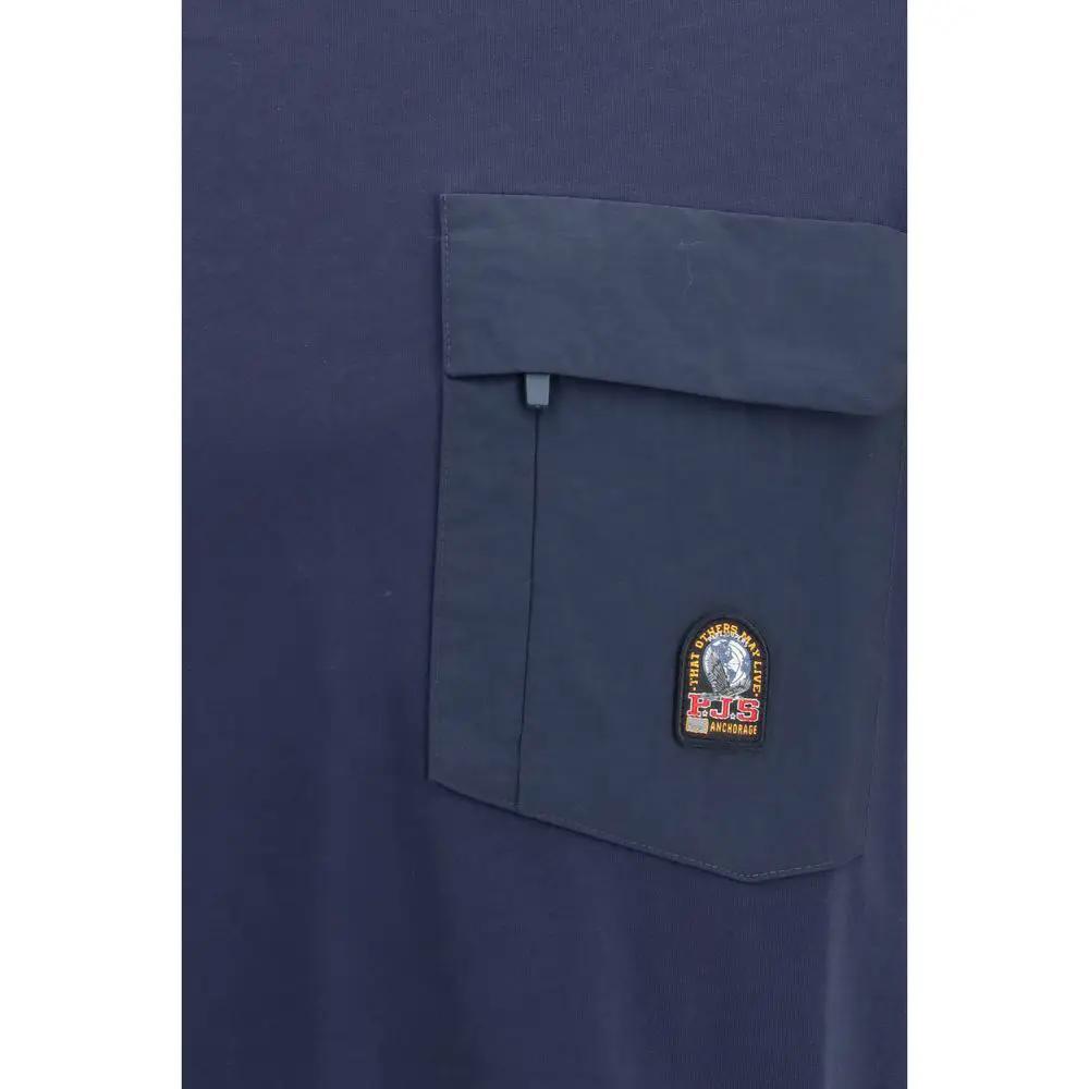 Parajumpers Blue Cotton Sportswear