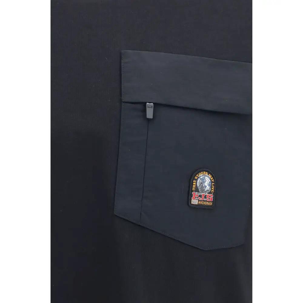 Parajumpers Black Cotton Sportswear