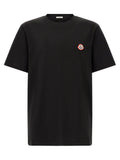Moncler Moncler Black Cotton T-Shirt