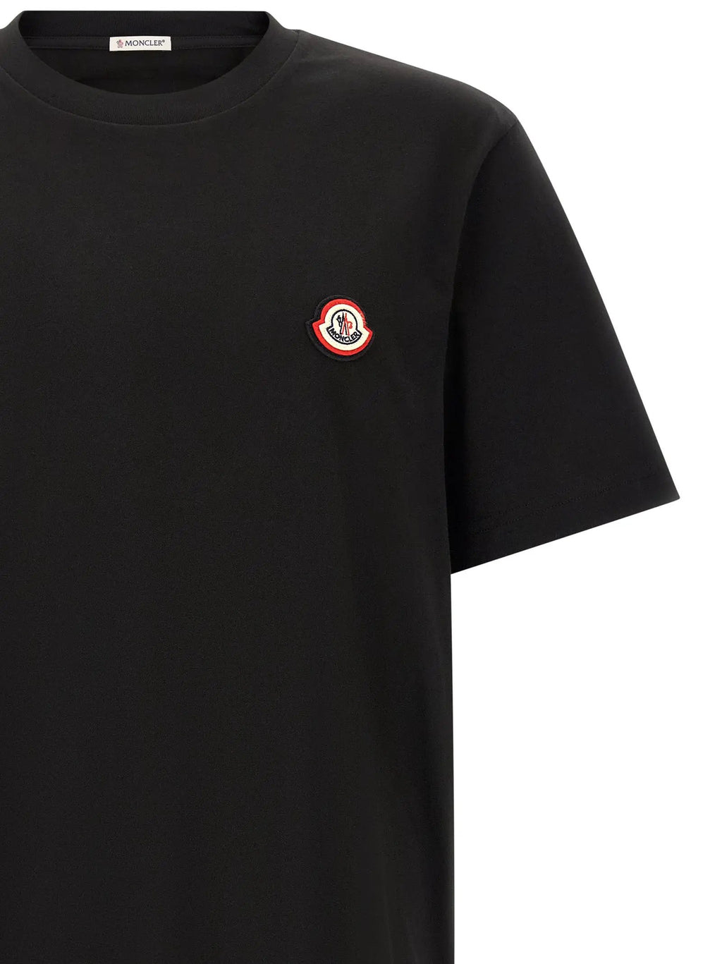 Moncler Moncler Black Cotton T-Shirt