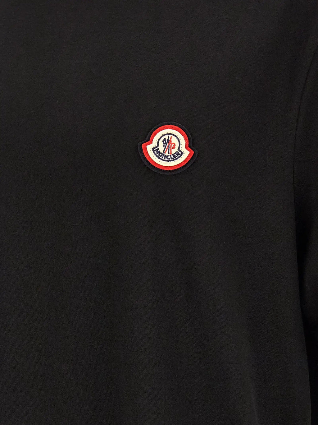 Moncler Moncler Black Cotton T-Shirt