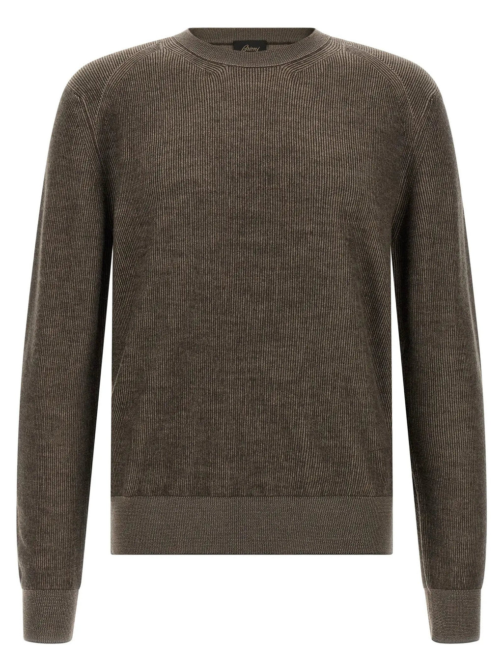 Brioni Brown Cashmere Cardigan
