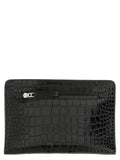 Tom Ford Black Calfskin Clutch Bag
