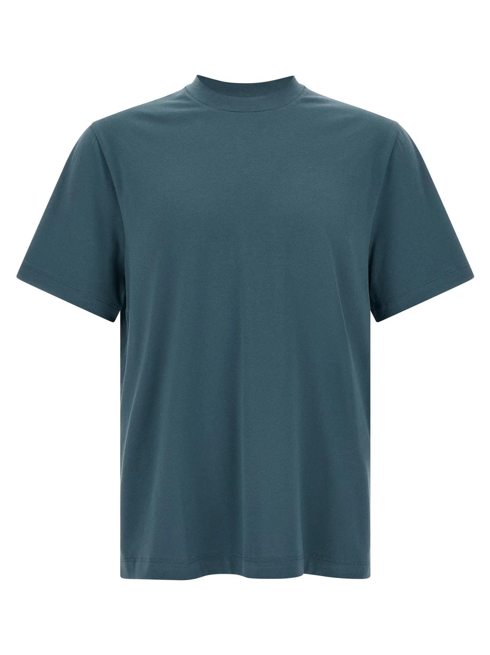 Brioni Blue Cotton T-Shirt