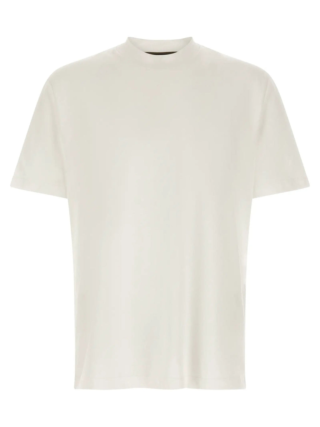Brioni White Cotton T-Shirt